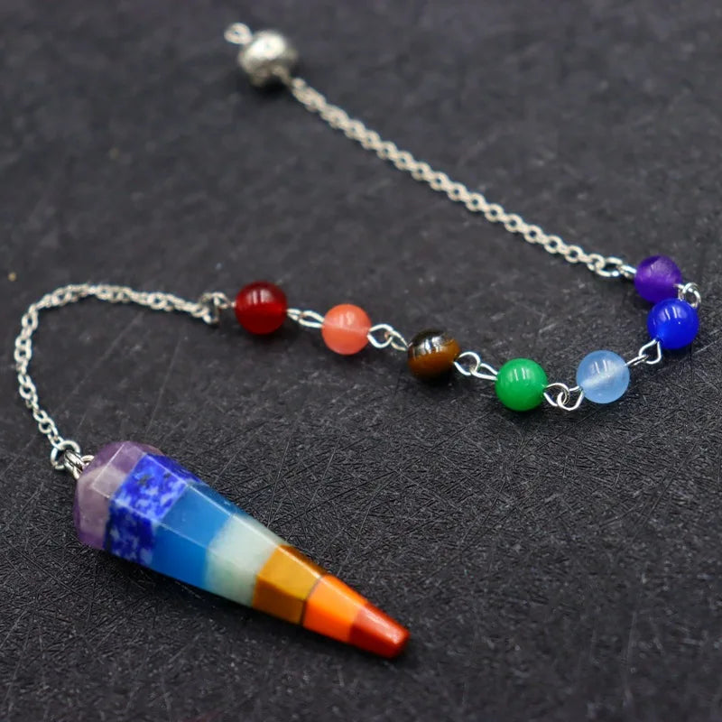 Sacred 7 Chakra Energy Necklace – Divine Alignment Pendant