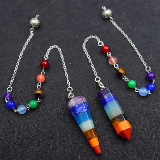 Sacred 7 Chakra Energy Necklace – Divine Alignment Pendant