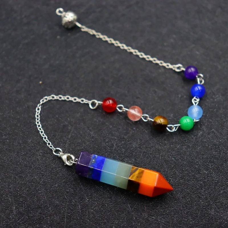 Sacred 7 Chakra Energy Necklace – Divine Alignment Pendant